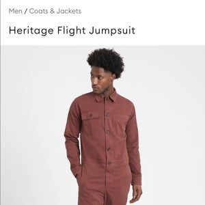 Banana republic heritage flight suit.